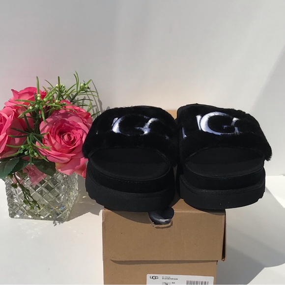 UGG Laton Fur Slide - Picture 3 of 9